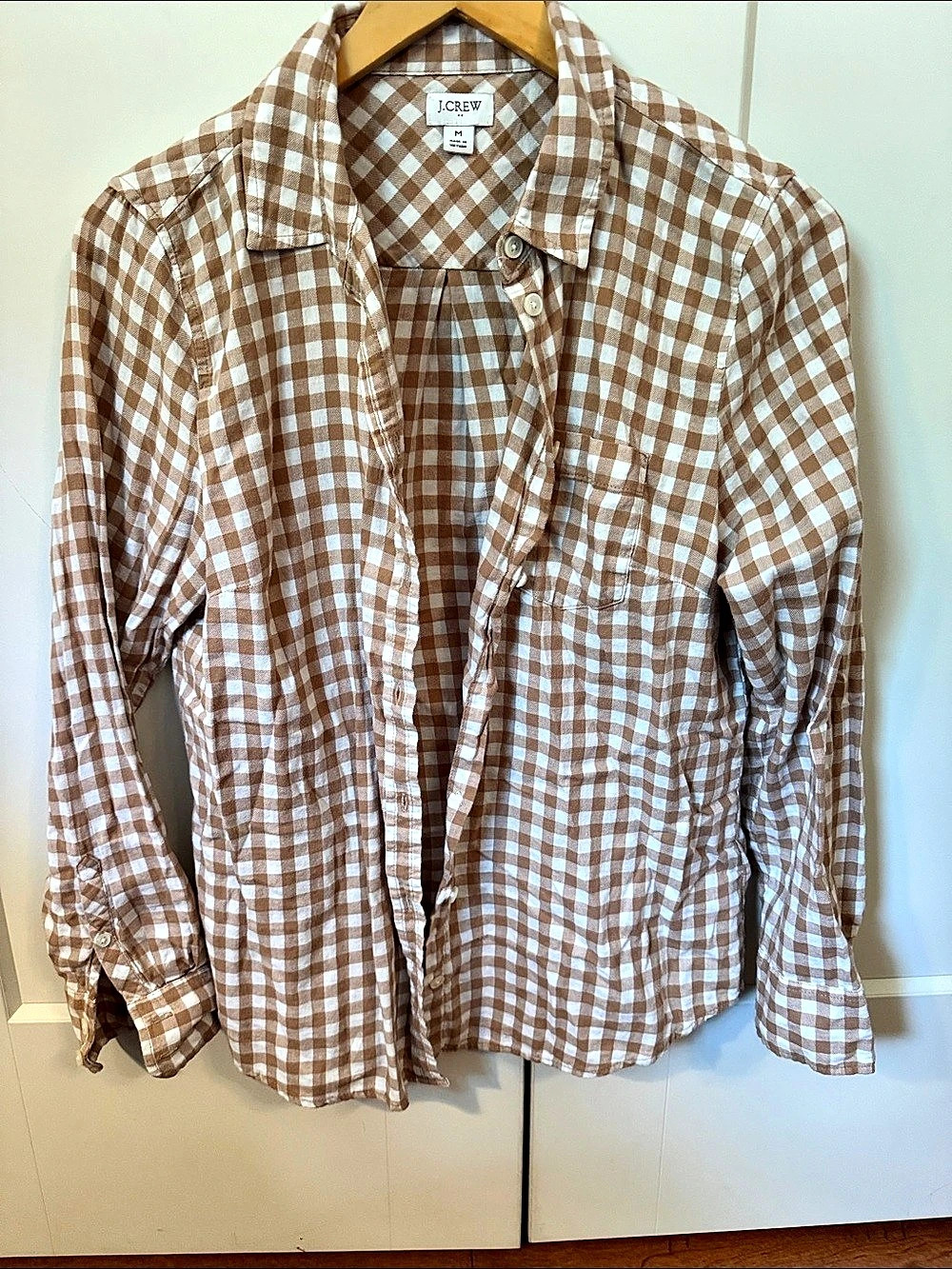 Gingham Cotton Button Down